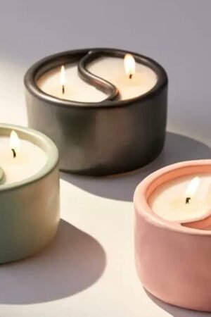 Ying Yang Candle Jars
